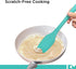 Kitchen Mama Silicone Spatula: Platinum Heat-Resistant Silicone For Cooking & Flipping, Flexible & Beveled Edge, One Piece Spatula For Scraping & ...
