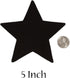 Playfully Ever After 5 Inch 12pc Stiff Felt Stars (Yellow)...