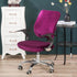 Stretch Spandex Velvet Computer Office Chair Covers, Removable Washable Universal Chair Slipcovers for Hotel Home Bar Wedding Party Decor (Chair S...