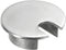 uxcell Cable Hole Cover 1-3/8"(35mm) Zinc Alloy Desk Cable Wire Cord Grommet Hole Cover for Office Computer Desk Wire Organizer, Brushed Silver...