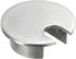 uxcell Cable Hole Cover 1-3/8"(35mm) Zinc Alloy Desk Cable Wire Cord Grommet Hole Cover for Office Computer Desk Wire Organizer, Brushed Silver...