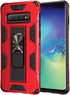 for Samsung Galaxy S10 Case Military Grade Shockproof with Kickstand Stand Built-in Magnetic Car Mount Armor Heavy Duty Protective Case for Samsun...