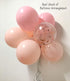 Pink & Rose Gold Confetti Balloons - 50 Count, 12inch, for Birthday Party Decorations...