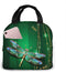 Dragonfly Green Insulated Lunch Box Reusable Cooler Tote Bag Waterproof Lunch Holder for Women & Men Work Picnic or Travel...
