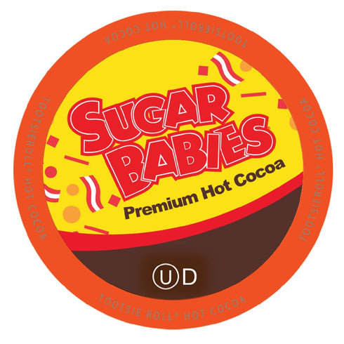 Sugar Babies Hot Cocoa Pods, Caramel Flavor, Compatible with Keurig K-Cup Brewers, 12 Count - Smooth and Creamy Caramel Cocoa Treat...