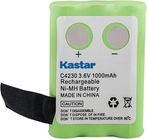 Kastar 1-Pack Cordless Phone Battery Replacement For GP GP80AAAH3BXZ, CLARITY C4220, CLARITY 4230, CLARITY 74235, Clarity Professional C4220 C4230...