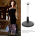 4pcs Doll Stand Black Doll Display Support 18 Inches Action Figure Stand Reusable Doll Support Stand Dollhouse Furniture Vertical Doll Stand Suppl...