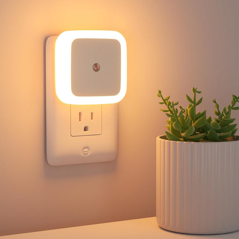 Sujeet Night Light, Night Lights Plug into Wall 4-Pack, Nightlight Plug in Night Light, Dusk to Dawn Night Lamp Led Night Light for Kids Bedroom, ...