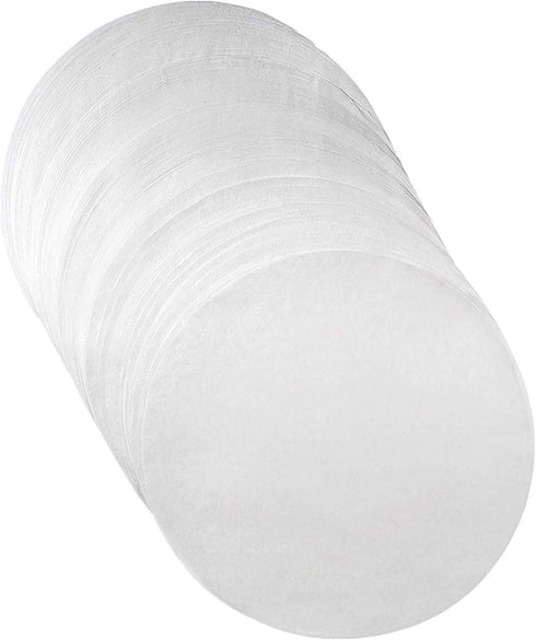 Non-Stick Round Parchment Paper- 6 inch - 100 Eco-Friendly Pack - Baking Paper Liners for Round Cake Pans Circle Cheesecake, Cooking, Air Fryer...