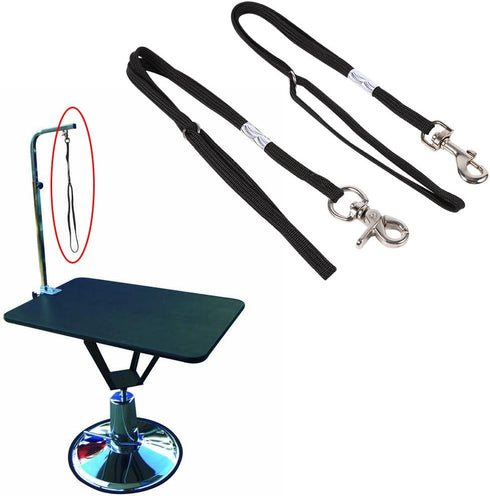 Dog Grooming Noose Professional Pet Grooming Loops Dog Cat Adjustable Restraint Rope Harness for Grooming Table Arm Bath(S)...