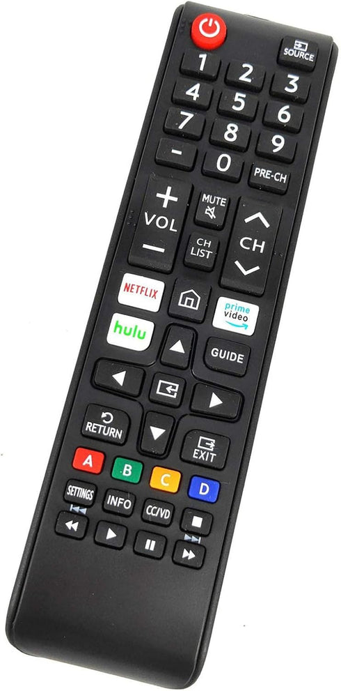 Replaced Remote Control Compatible for Samsung UA50RU7100W UA75RU7100W UA58RU7100WXXY UN43TU7000FXZA UN55TU7000FXZA UN58TU700DFXZA UN65TU700DFXZA ...