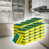 Scrub Sponges Kitchen 32 Count, Non-Scratch Scrub Dish Sponges, Heavy Duty Scrub Sponges for Cleaning, Effortlessly Clean your Stovetop, Sinks, St...