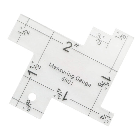 Mini Sewing Measuring Gauge Transparent Acrylic Quilting Rulers Imperial Metric Scale Knitting Sewing Tools...