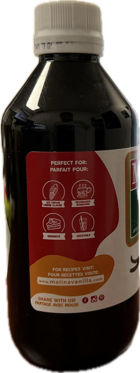 Molina Mexican Vanilla Blend Extract - Original, 8.3 Fl Oz...