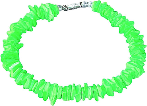 BlueRica Puka Chip Shell Anklet (Solid Color) 10"...