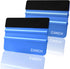 Zanch 2pcs Vinyl Wrap Tools, 4-Inch Mini Squeegee for Vinyl, Versatile for Craft Sign Making, DIY Projects, and Window Tint —Blue...