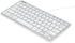 iKKEGOL USB Slim Mini Wired 78 Key Small Super Thin Compact Keyboard for Desktop Laptop PC Win 7 Mac (White)...