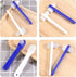 Healvian 8pcs Denture Cleaning Brush Denture Cleaner Set T-Shaped Denture Special Toothbrush Tool Bagged Denture with Hard Heads for Denture Care ...