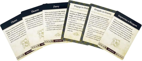 Magpie Games Equipment Deck - Root: The Roleplaying Game expansion, 55 cards, weapons and equipment with stats, traits, and full-color original ar...