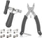 Bike Link Plier + Chain Breaker Splitter + 6 Pairs Bicycle Missing Link, Chain Plier Quick Link Plier for 6/7/8/9/10 Speed Chains Repair | Profess...