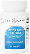 Gericare Oyster Shell Calcium 500 mg, Bone Health, Nutritional Supplement, 60 Count (Pack of 1)...