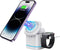 3 in 1 Wireless Charging Dock Suitable for Apple iPhone 15/14/13/12/11/Xs/ProMax Magnetic Wireless Charger Compatible with Apple iWatch Series Air...