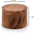 Acacia Wood Salt or Spice Box with Swivel Cover Wooden Spice Herb Storage, close at hand on your countertop....