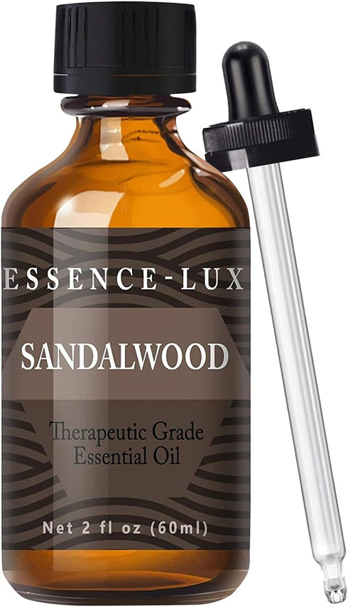60ml Oils - Sandalwood Essential Oil - 2 Fluid Ounces - Sandalwood Oil - Aromatherapy Oils - Sandalwood Essential Oil Therapeutic Grade...