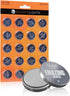 EmazingLights CR2032 Batteries 3 Volt Lithium Coin Cell 3V Button Battery (20 Pack)...