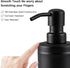 GAPPO Matte Black Soap Dispenser Stainless Steel Metal Pump Hand Lotion Bottle for Bathroom, Bedroom and Kitchen(300ML/10.15Ounce)...