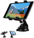 Car Tablet iPad Holder Mount, Suction Cup Tablet Holder Stand for Car Windshield Dash Desk Kitchen Wall Compatible with iPad mini Air Samsung Gala...
