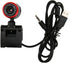 USB Camera, 360° USB Camera, USB2.0 16MP HD Webcam with MIC and Optical Lens, for Laptops and Desktop Computers, for Skype/MSN...