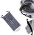 AKOAK Microfiber Waterproof Drawstring Pouch,Soft Storage Bag for Cell Phones Power Bank and More,Grey,Pack of 6...