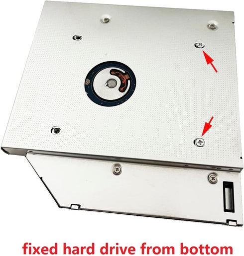 Universal 9.5mm SATA 2nd Hard Drive HDD SSD Optical Bay Caddy Frame Tray for Acer Aspire V3-472p V3-572p V3-572g V3-572pg V5-471 v5-571p v5-571g...