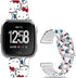 Hello Ki Sweet Blue Bands Compatible with Fitbit Versa 2/Versa/Versa Lite/Versa SE Band Fancy Soft Sport Silicone Cartoon Holiday Strap Men Women...