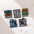 Positive Quotes Brooch Badge Protect Animal Theme Brooch Creative Brooch Colorful Letter Phrase Metal Badge Drip Oil Hard Enamel Pin Fashion Cloth...