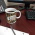 ThisWear Grandpa Gifts Hunting Camo Best Buckin' Grandpa Ever Gift 11oz Ceramic Coffee Mug with Handle Camo...