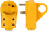 Kohree RV Replacement Plug 30 Amp Male, 125V RV Receptacle Plug, Heavy Duty RV Electrical Camper Plug Adapter with Ergonomic Grip Handle, Yellow...