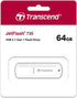 Transcend ?TS64GJF730 64GB JetFlash 730 USB3.1 Flash Drive, White...