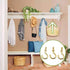 Mini Brass Plated Ceiling Screw Hooks, 50 Pcs (1 inch), Gold, Hanging Cup Hooks for Plants, Mugs, Decorations...