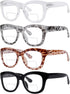 Eyekepper 4-Pack Large Frame Bifocal Reading Glasses Women Bifocal Readers +2.50...