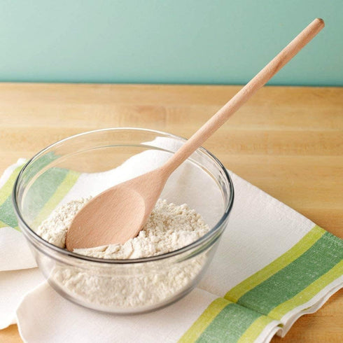 Kitchen Wooden Spoons Mixing Baking Serving Utensils Puppets 12 In - 12 Pack...