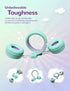 iClever Kids Bluetooth Headphones, BTH02 Kids Headphones with MIC, 22H Playtime, Bluetooth 5.0 & Stereo Sound, Foldable, Adjustable Headband, Chil...