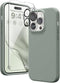 GONEZ for iPhone 14 Pro Case, with 2 Pack Screen Protector + 2 Pack Camera Lens Protector, Soft Anti-Scratch Microfiber Lining, Shockproof Protect...