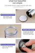 Salt and Pepper mills Grinder 2 in 1 Manual Stainless Steel Salt pulverizer kibbler Mill Herb Spice Grinder Shakers Refillable clean Adjustable Co...