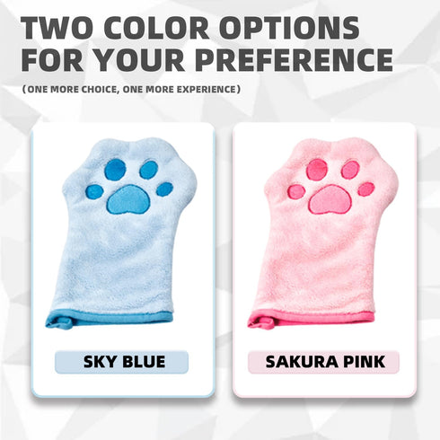 Grooming Towel for Drying Pets – Ultra Absorbent Dog Towel with Embroidered Microfiber Design, Ideal for Small Dogs and Cats, Machine Washable...