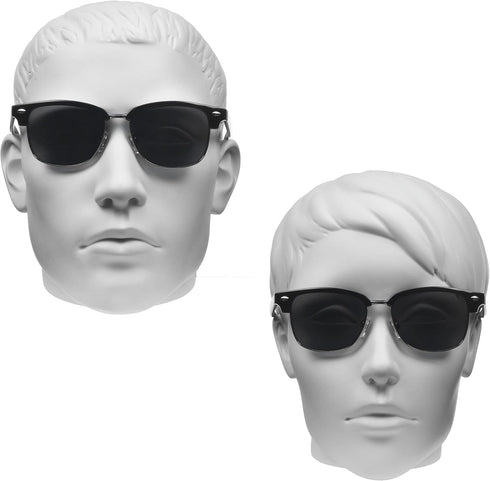 proSPORT Classic Reading Sunglass Reader for Men & Women - NOT BIFOCAL Horn Rimmed Frame...