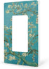 Van Gogh Almond Tree Light Switch Cover Decorative Funny Wall Plate for Room Bedroom Home Deco Standard Size...