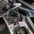 LECART for Dodge Challenger Accessories Charger 2015 2016 2017 2018 2019 2020 2021 2022 Bling Gear Shift Knob Cover Sticker Car Interior Metal Shi...