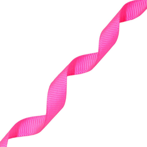 Morex Ribbon Neon Grosgrain Ribbon, 3/8-Inch by 20-Yard, Neon Shocking Pink (06709/20-606)...
